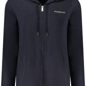 FREDDY BLAUES DAMEN-SWEATSHIRT MIT REISSVERSCHLUSS
