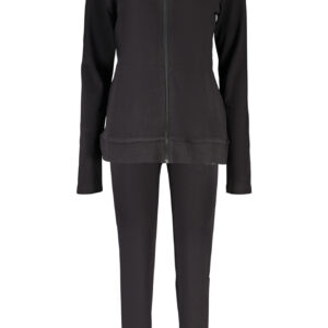 FREDDY DAMEN SCHWARZES SWEATSHIRT MIT REISSVERSCHLUSS