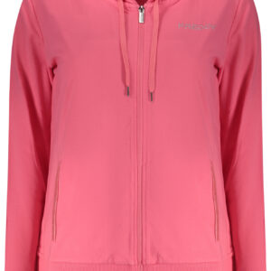 FREDDY DAMEN-SWEATSHIRT MIT REISSVERSCHLUSS IN PINK