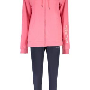 FREDDY DAMEN-SWEATSHIRT MIT REISSVERSCHLUSS IN PINK