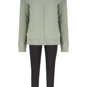FREDDY DAMEN-SWEATSHIRT MIT GRÜNEM REISSVERSCHLUSS