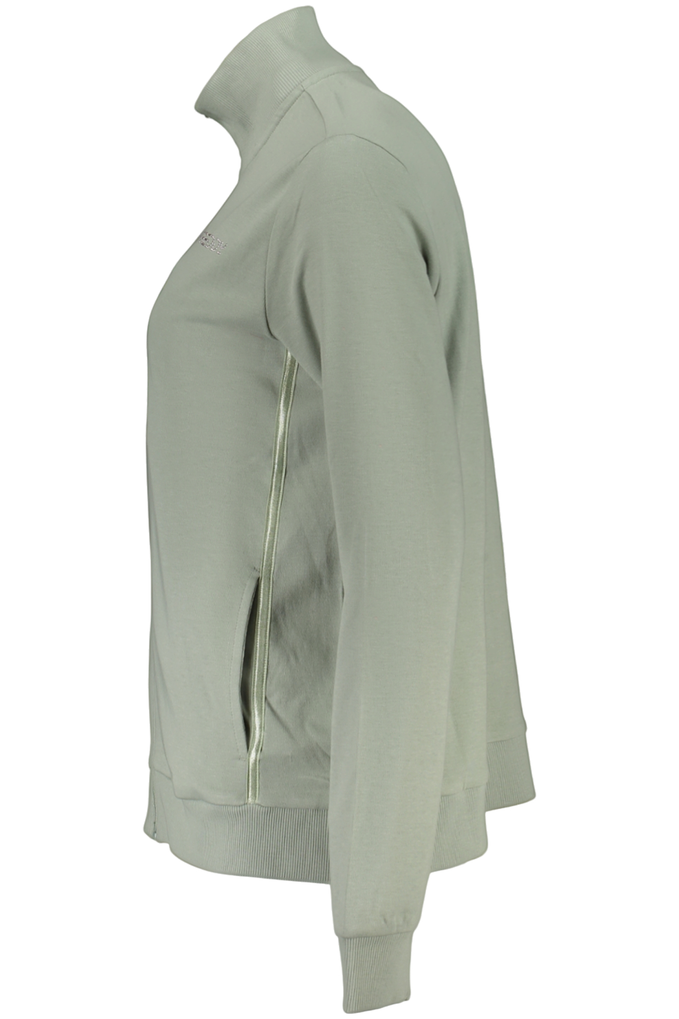 FREDDY DAMEN-SWEATSHIRT MIT GRÜNEM REISSVERSCHLUSS – Bild 3