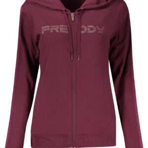 FREDDY LILA DAMEN-SWEATSHIRT MIT REISSVERSCHLUSS