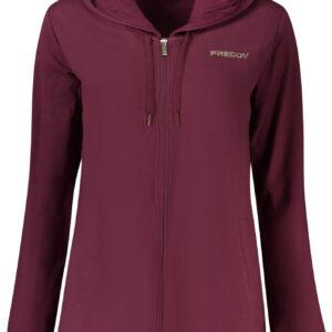 FREDDY LILA DAMEN-SWEATSHIRT MIT REISSVERSCHLUSS