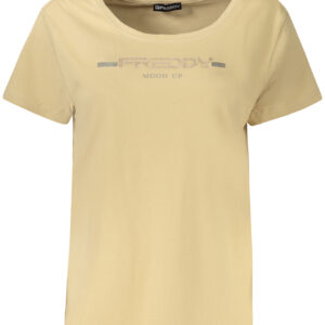 FREDDY DAMEN KURZARM T-SHIRT BEIGE