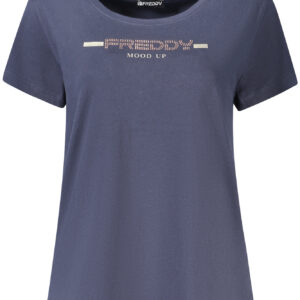 FREDDY DAMEN KURZARM T-SHIRT BLAU