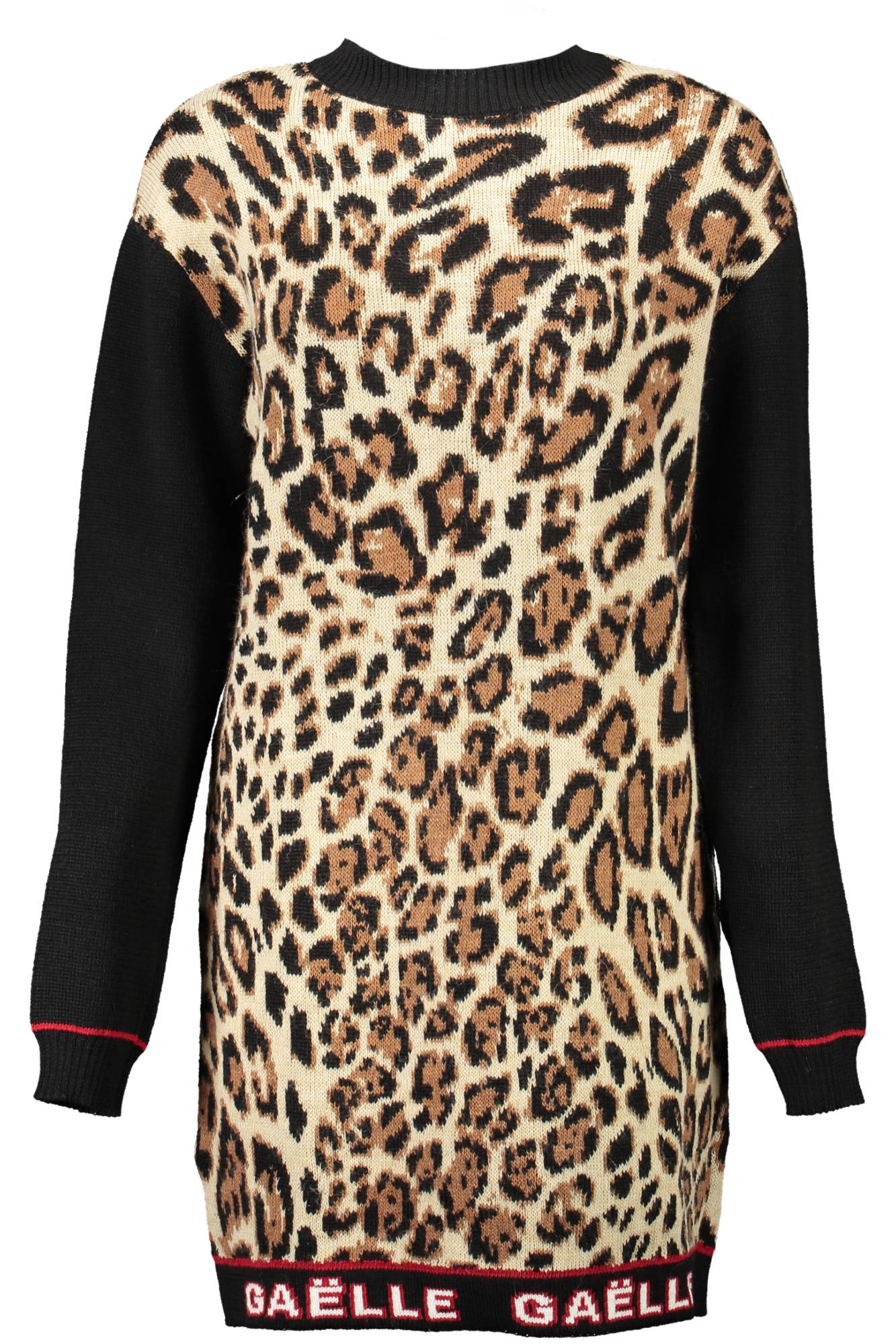 GAELLE PARIS BEIGE DAMENKURZES KLEID