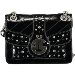 SCHWARZE DAMENUMHÄNGERTASCHE GAELLE PARIS