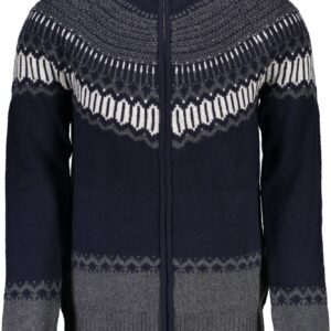 GANT HERREN-CARDIGAN IN BLAU