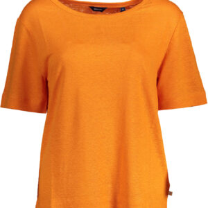 GANT DAMEN KURZARM T-SHIRT ORANGE