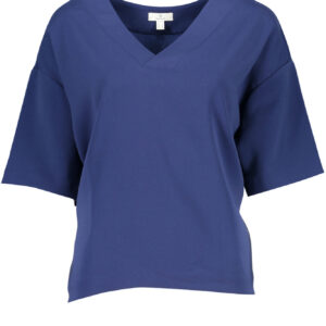 GANT DAMEN-KURZARM-T-SHIRT BLAU