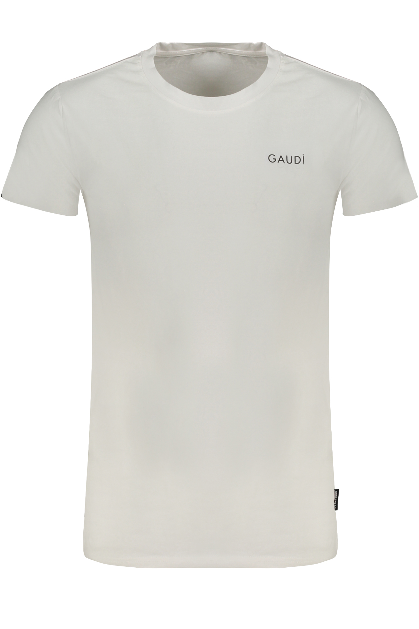 Weißes Herren-Kurzarm-T-Shirt von GaudÌ