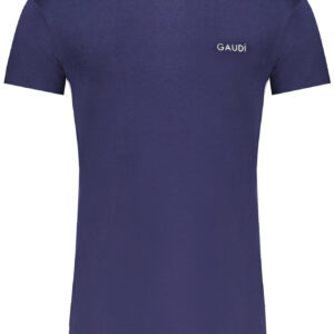 GAUDÌ HERREN-KURZARM-T-SHIRT BLAU