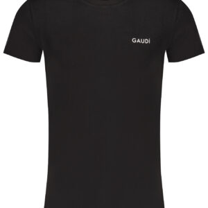 GAUDÌ HERREN-KURZARM-T-SHIRT SCHWARZ