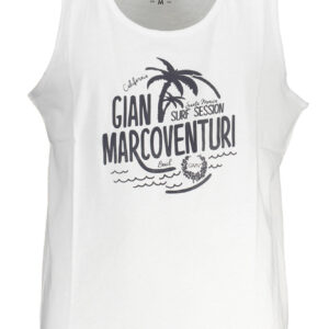 GIAN MARCO VENTURI HERREN-TANKTOP WEISS