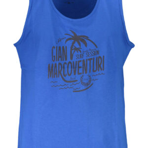 GIAN MARCO VENTURI MAN BLAUES TANKTOP