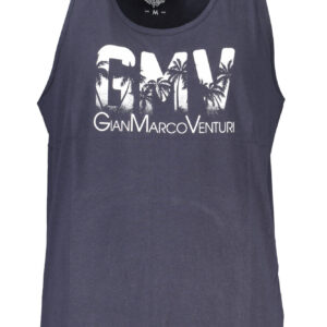 GIAN MARCO VENTURI HERREN BLAUES TANKTOP