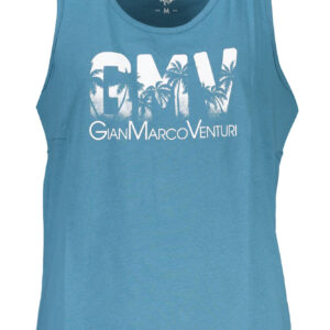 GIAN MARCO VENTURI HERREN BLAUES TANKTOP