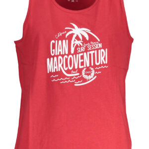 GIAN MARCO VENTURI HERREN-TANKTOP ROT