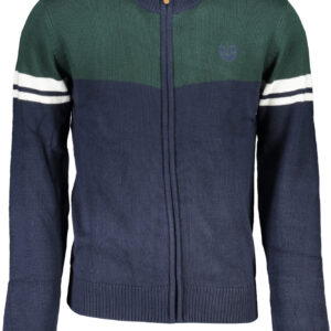GIAN MARCO VENTURI BLAUER HERREN-CARDIGAN