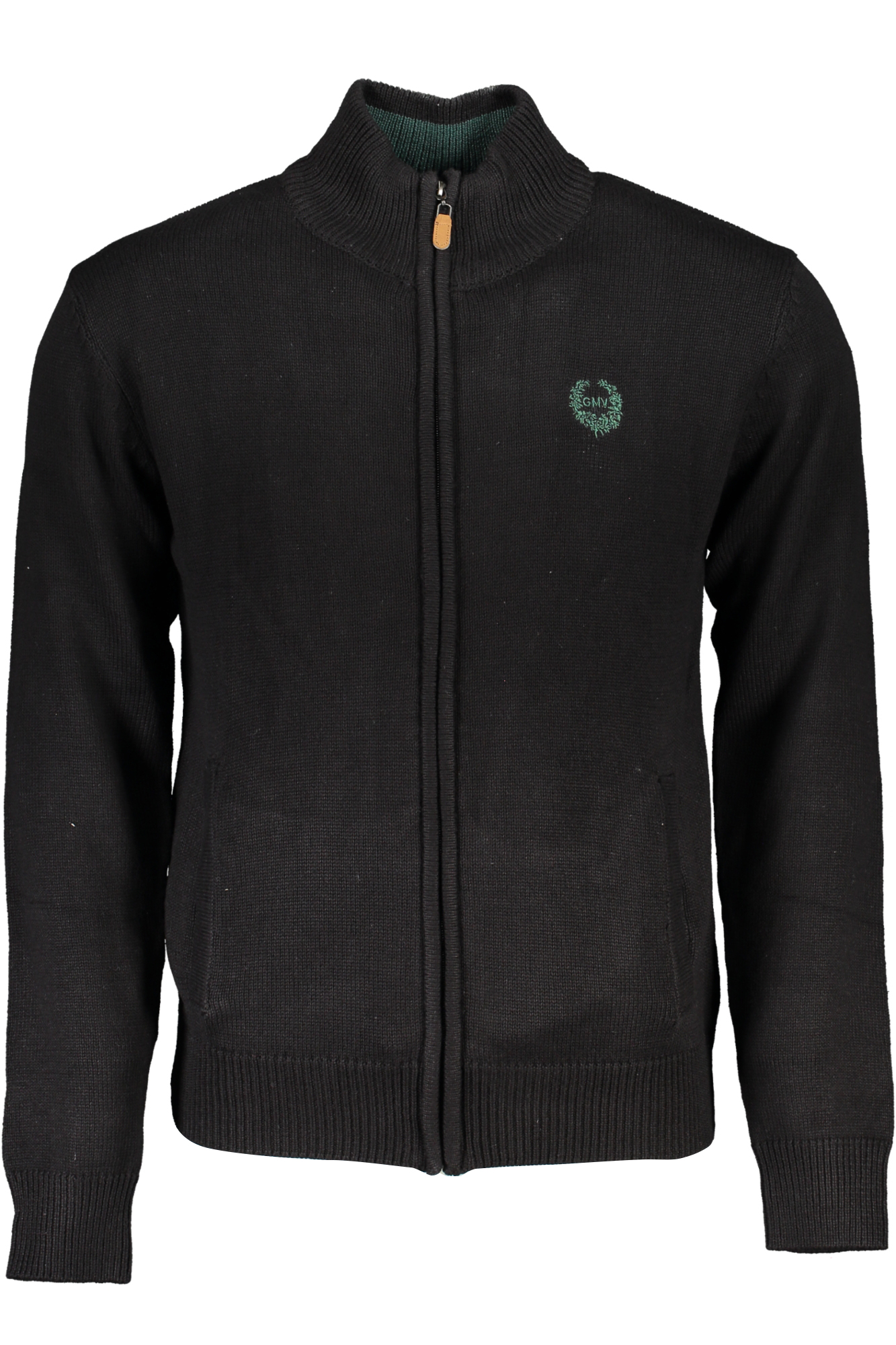 GIAN MARCO VENTURI HERREN-CARDIGAN IN SCHWARZ