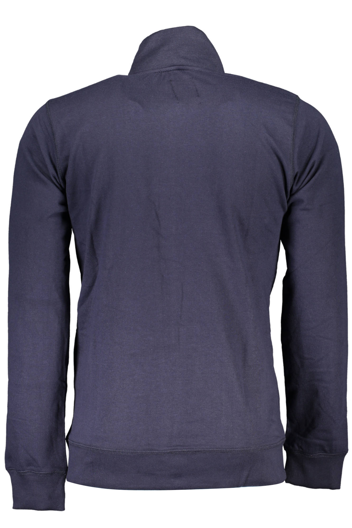 GIAN MARCO VENTURI BLAUES HERREN-SWEATSHIRT MIT REISSVERSCHLUSS – Bild 2