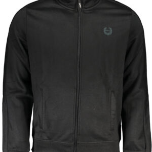 GIAN MARCO VENTURI HERREN-SWEATSHIRT MIT SCHWARZEM ZIP