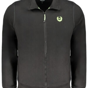 GIAN MARCO VENTURI HERREN-SWEATSHIRT MIT SCHWARZEM ZIP
