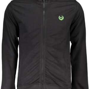 GIAN MARCO VENTURI HERREN-SWEATSHIRT MIT SCHWARZEM REISSVERSCHLUSS