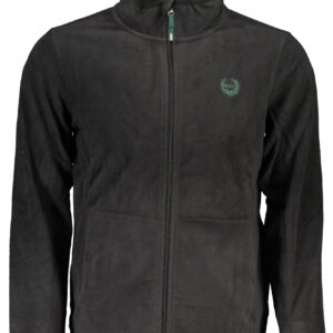 GIAN MARCO VENTURI HERREN-SWEATSHIRT MIT SCHWARZEM ZIP
