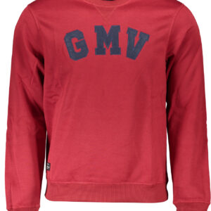 GIAN MARCO VENTURI ROTES ZIP-OUT-SWEATSHIRT FÜR HERREN