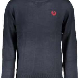 GIAN MARCO VENTURI HERREN-PULLOVER BLAU