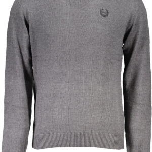 GIAN MARCO VENTURI GRAUER PULLOVER FÜR HERREN