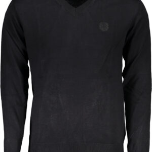 GIAN MARCO VENTURI HERREN-SCHWARZER PULLOVER
