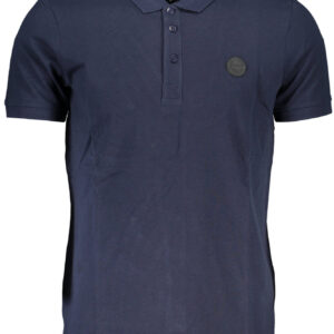 GIAN MARCO VENTURI HERREN KURZARM POLO BLAU