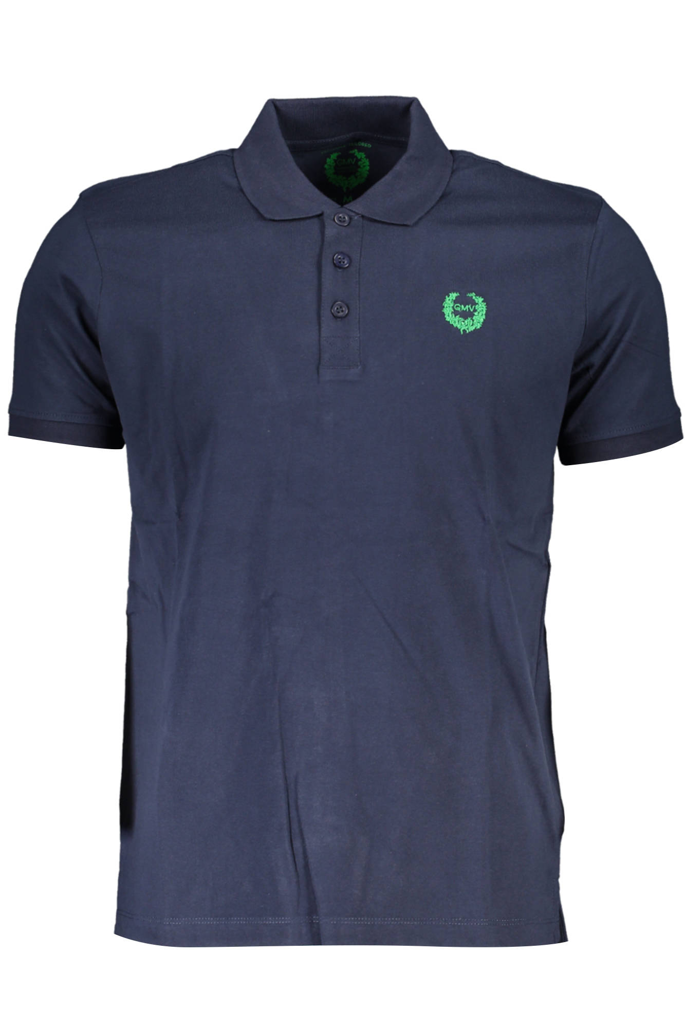 GIAN MARCO VENTURI HERREN KURZARM POLO BLAU