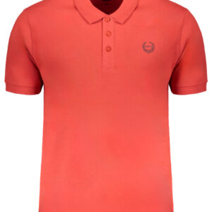 GIAN MARCO VENTURI ROTES KURZÄRMELIGES POLOSHIRT FÜR HERREN