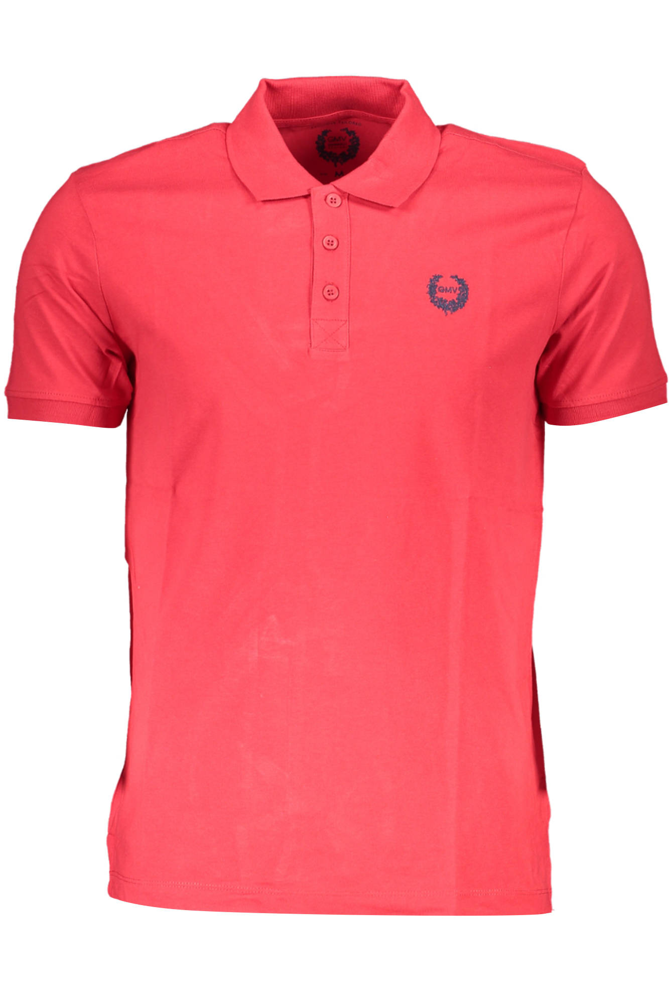 GIAN MARCO VENTURI HERREN KURZARM POLOSHIRT ROT