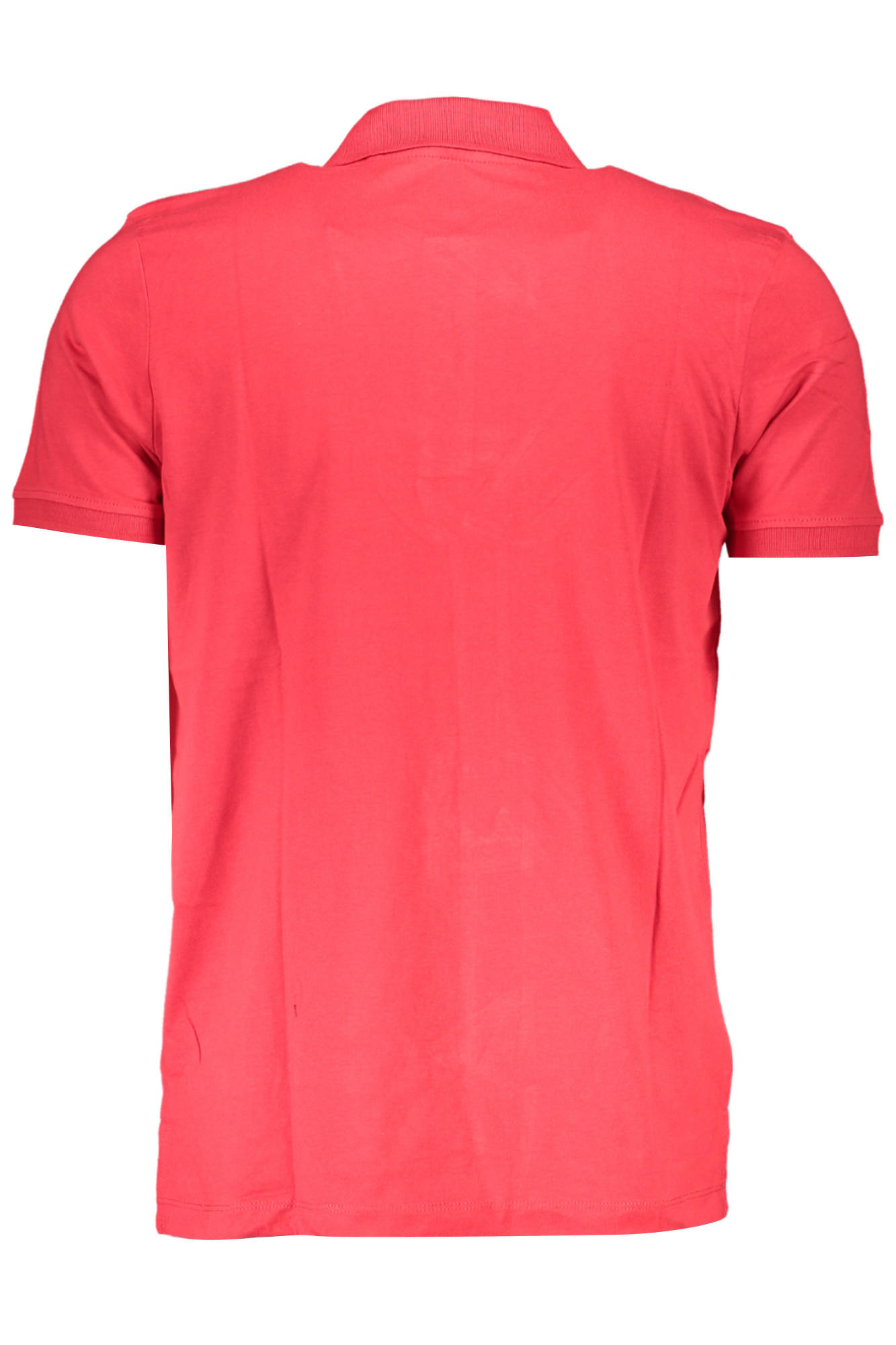 GIAN MARCO VENTURI HERREN KURZARM POLOSHIRT ROT – Bild 2