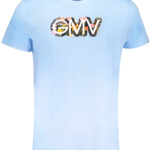 GIAN MARCO VENTURI HERREN-KURZÄRMELIGES T-SHIRT BLAU