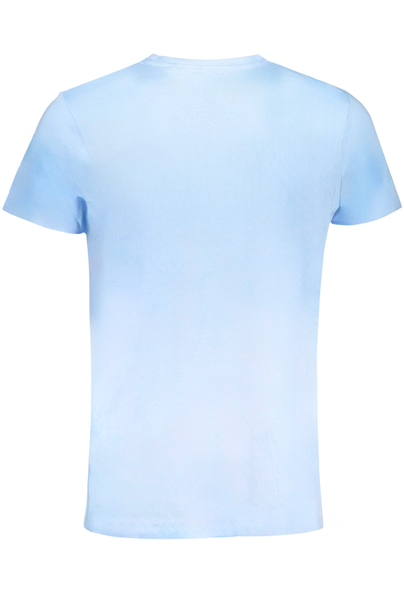 GIAN MARCO VENTURI HERREN-KURZÄRMELIGES T-SHIRT BLAU – Bild 2