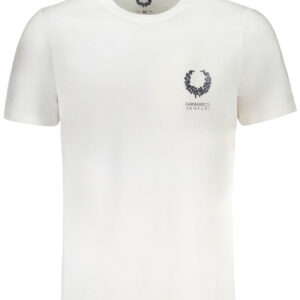 GIAN MARCO VENTURI HERREN-KURZÄRMELIGES T-SHIRT WEISS
