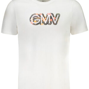 GIAN MARCO VENTURI HERREN-KURZÄRMELIGES T-SHIRT WEISS