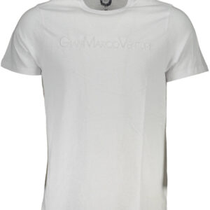 GIAN MARCO VENTURI HERREN KURZARM T-SHIRT WEISS