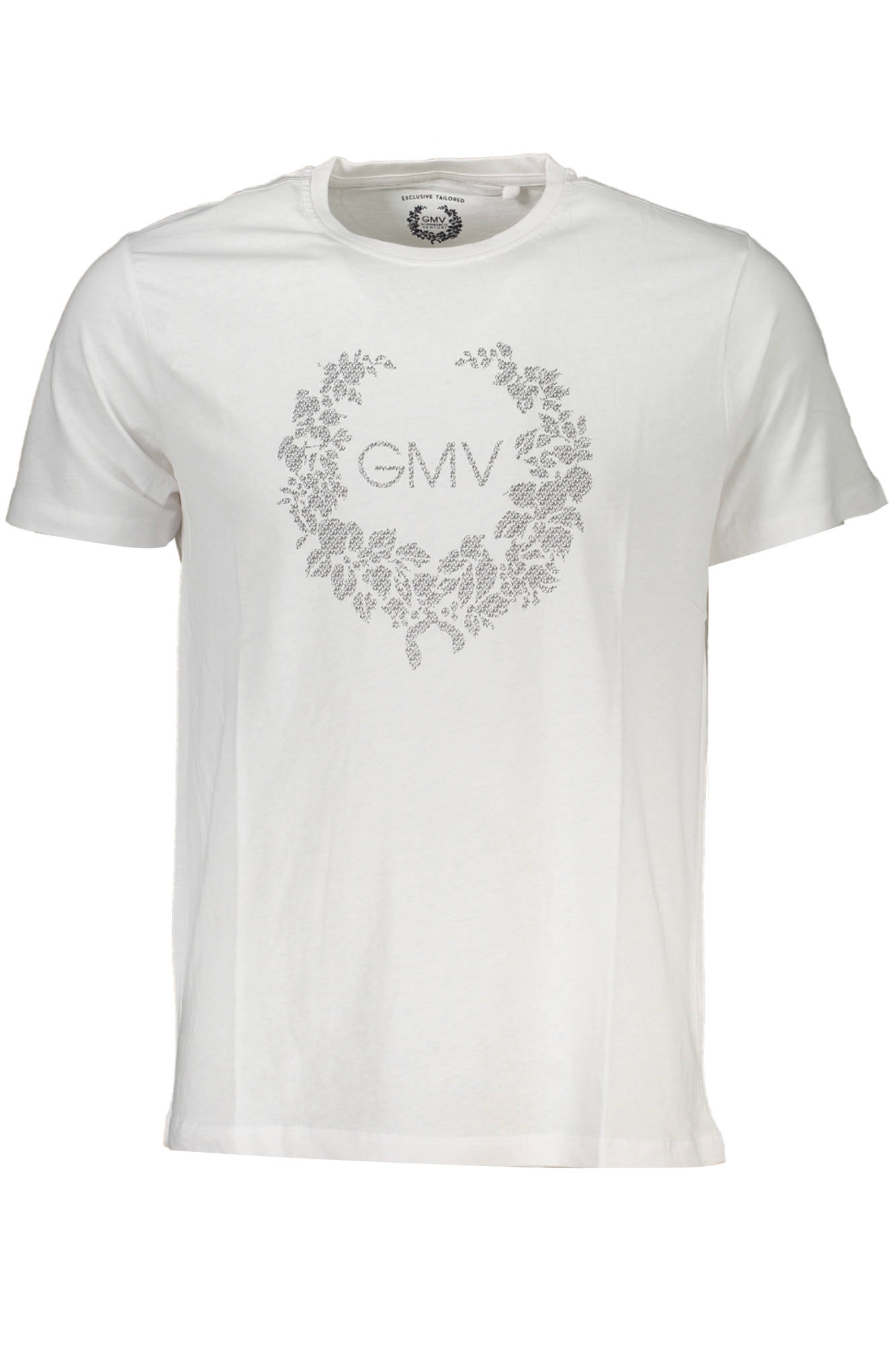 GIAN MARCO VENTURI HERREN KURZARM T-SHIRT WEISS