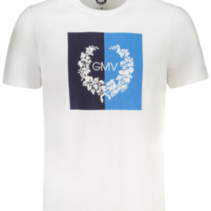 GIAN MARCO VENTURI HERREN-KURZÄRMELIGES T-SHIRT WEISS
