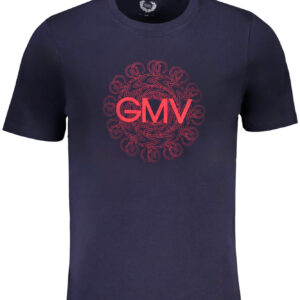 GIAN MARCO VENTURI HERREN-KURZÄRMELIGES T-SHIRT BLAU