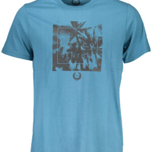 GIAN MARCO VENTURI HERREN KURZARM T-SHIRT BLAU