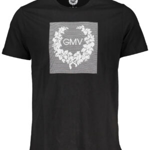 GIAN MARCO VENTURI HERREN KURZARM T-SHIRT SCHWARZ