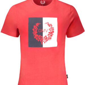 GIAN MARCO VENTURI HERREN-KURZARM-T-SHIRT IN ROT